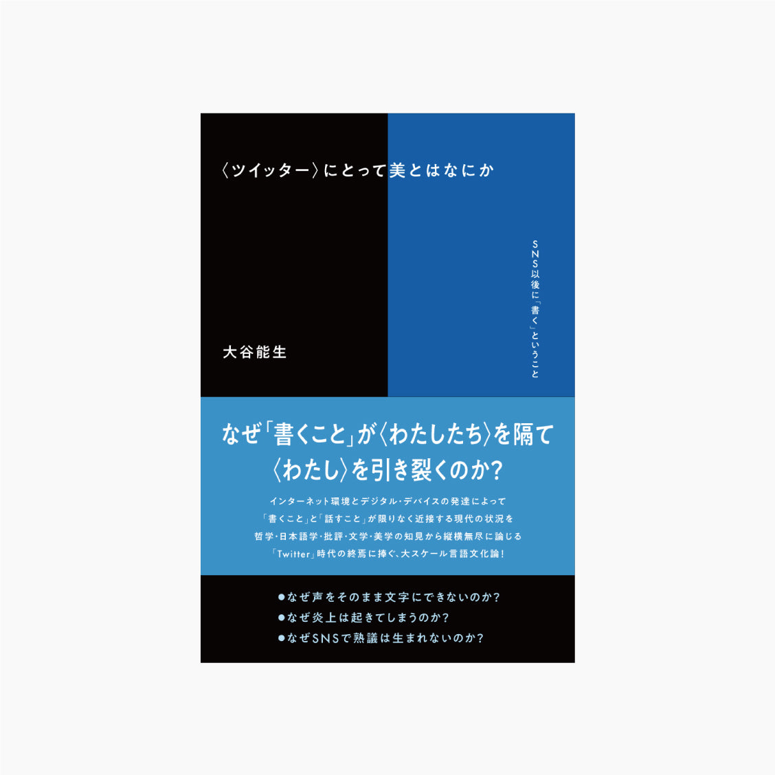〈ツイッター〉にとって美とはなにか SNS以後に「書く」ということ