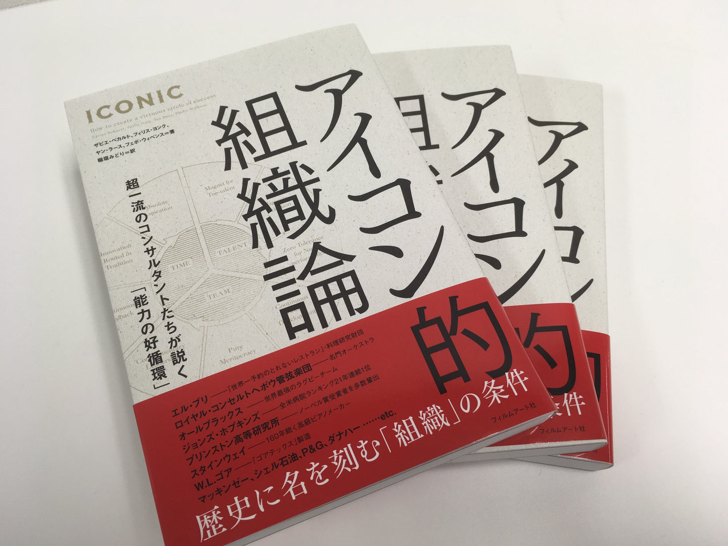 【僅少本・傷み汚れアリ】アイコン的組織論 超一流のコンサルタントたちが説く「能力の好循環」